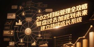 2025目标管理全攻略,复盘过去加规划未来,建立持续成长系统