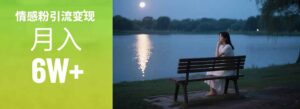 情感粉引流变现实操课:单月变现6w+,情感粉引流变现实操课