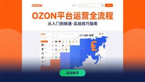 OZON平台运营全流程:快速掌握OZON从入门到精通的实战技巧